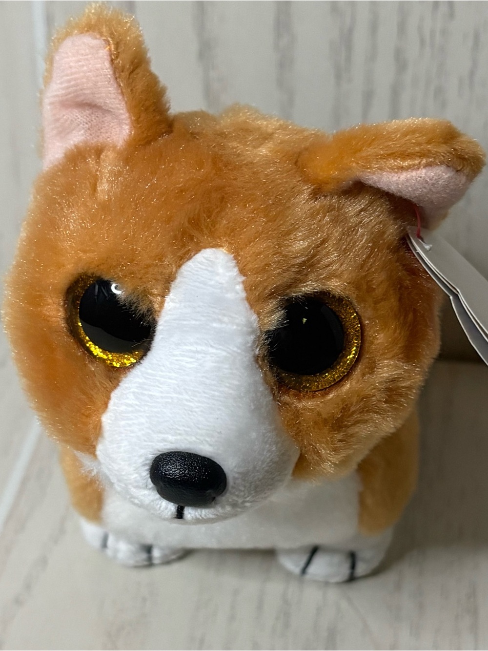Ty Beanie Babies COLIN Penn Broke Welsh Corgi Plush New With Tags
